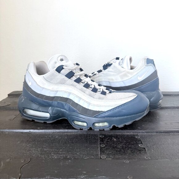 Nike Air Max 95 Essential Armory Blue Men’s Sneakers Size 10.5 – Pre-Owned OG - Picture 11 of 11